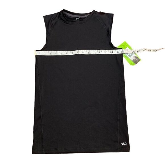 DSG Black Sleeveless Compression Shirt, Size XL, NWT - Picture 11 of 12